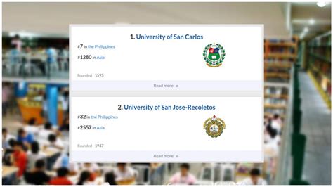 best schools in cebu|EduRank: USC, USJ.